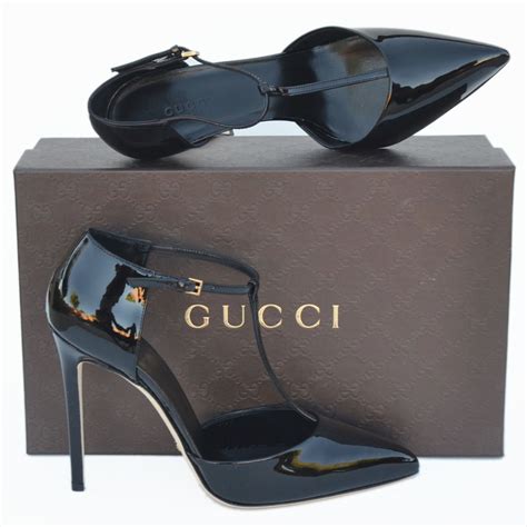 gucci leather heels|gucci shoes price original.